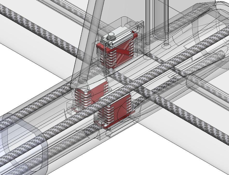 HAL-9001 — servo mount detail